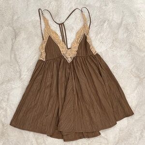 Free People Strap Mini Dress Small